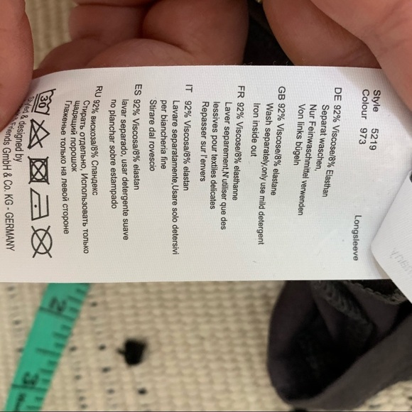 Frieda & Freddies Laser Cut Camo Skull Long Sleeve - Picture 8 of 10